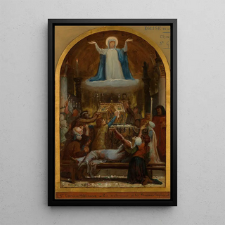 FlixJoseph Barrias - Les Malheureux et les pauvres implorent sainte Genevive intercesseur.webp