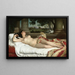 Donna romana addormentata - Félix Auguste Clément — quadro incorniciato alla parete