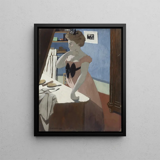 Flix Vallotton - Misia sa coiffure Misia at Her Dressing Table.webp