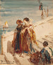 Junge Frauen auf der Strohbrücke in Venedig - Félix Ziem — Ansicht des Kunstwerks