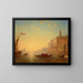 Le bassin vu du quai des Esclavons - Félix Ziem — quadro incorniciato alla parete