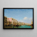 Le quai des esclaves, Venice - Félix Ziem — framed artwork on a wall