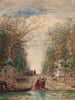 Martigues Venezia L'entrée Du Jardin Français - Félix Ziem — vista dell’opera