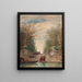 Martigues Venezia L'entrée Du Jardin Français - Félix Ziem — quadro incorniciato alla parete