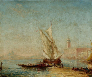 Flix Ziem - View of Venice with the Doges Palace.webp