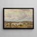 Inverno nella Campine - Florent Crabeels — quadro incorniciato alla parete