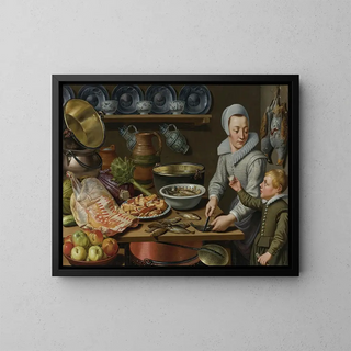 Floris van Schooten - Kitchen Scene.webp