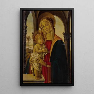 Follower Of Botticelli - Madonna and Child.webp