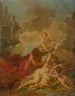 Mythologische Szene - Schule von François Boucher — Ansicht des Kunstwerks