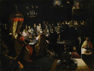 Follower Of jan Harmensz Muller - The Feast Of belshazzar.webp