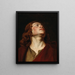 Saint Jean l'Évangéliste - École d'Antoine van Dyck — gerahmtes Bild an der Wand