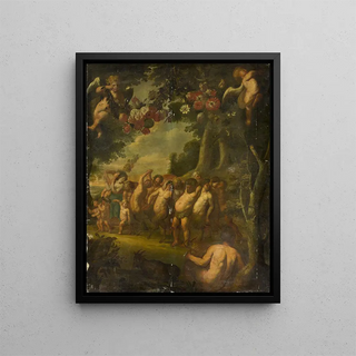 Follower of Jacob Jordaens - Procession of Bacchus.webp