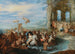 Festin des dieux avec le mariage de Neptune et Amphitrite - Ecole de Jan Brueghel l'Ancien — vista dell’opera
