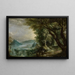 Fantasielandschaft - Jan Brueghel der Ältere Schule — gerahmtes Bild an der Wand