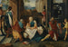 L'Adoration des Mages - Schule von Lucas van Leyden — Ansicht des Kunstwerks