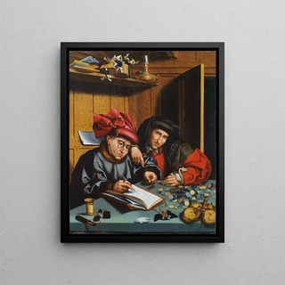Follower of Marinus van Reymerswaele - The Money Changers.webp