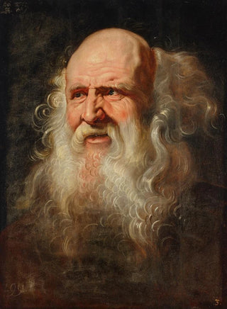 Follower of Peter Paul Rubens - Head study of a man.webp