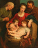 La Sainte Famille avec sainte Élisabeth et l'enfant saint Jean - École de Peter Paul Rubens — vista dell’opera