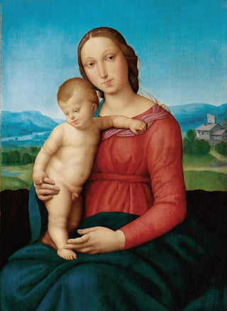 Follower of Raphael - Madonna and Child.webp