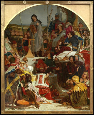 Ford Madox Brown - Chaucer at the court of Edward III.webp