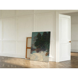 Forêt en hiver - Ludovít Cordak | Reproduction Tableau Décoration murale affiche copie