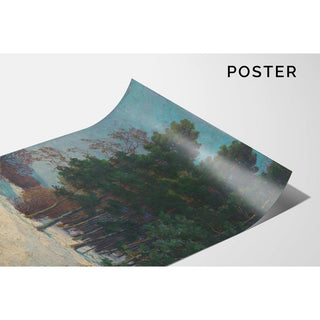 Forêt en hiver - Ludovít Cordak | Reproduction Tableau Décoration murale affiche copie