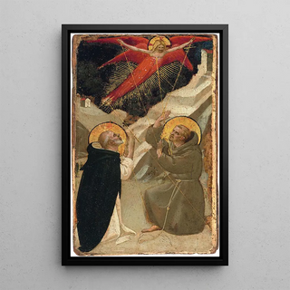 Fra Angelico - Saint Dominic and the Stigmatization of Saint Francis.webp