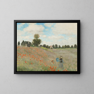 Reproduction tableau | Les Coquelicots - Claude Monet | Poster - Toile - Aluminium