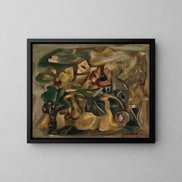 Stillleben-Gemälde - Frances Hodgkins — gerahmtes Bild an der Wand