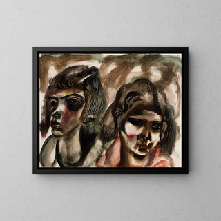 Frances Hodgkins - Two heads.webp