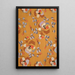 Design textile senza titolo n° VII - Frances Hodgkins — quadro incorniciato alla parete