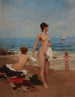 Les Baigneuses - Francesc Miralles i Galaup — artwork view