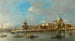 Santa Maria della Salute and the Customs House Venice - Francesco Guardi — artwork view