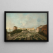 Le Jardin du Palais Contarini dal Zaffo - Francesco Guardi — framed artwork on a wall