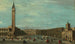 La Piazza San Marco in Venice, view towards the west - Francesco Guardi — artwork view