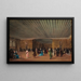 Le Ridotto Pubblico au Palazzo Dandolo - Francesco Guardi — framed artwork on a wall