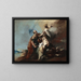 Der Opferung Isaaks - Francesco Guardi — gerahmtes Bild an der Wand