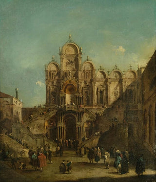 Francesco Guardi - View Of Campo San Zanipolo With The Loggia Erected On The Occasion Of The Blessing Of Pope Pius Vi.webp