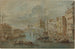 View of the Rialto Bridge Venice - Francesco Guardi — artwork view