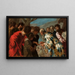 Giuseppe venduto dai suoi fratelli - Francesco Maffei — quadro incorniciato alla parete