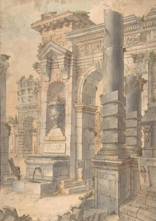 Francesco Stagni - Design for a Painted Wall Decoration.webp