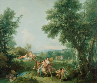 Francesco Zuccarelli - Landscape With The Education of Bacchus.webp