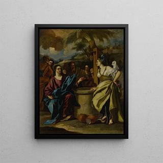 Francesco de Mura - Christ and the Samaritan Woman at the Well.webp