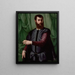 Portrait of a Man – Francesco Salviati — framed art print on a wall