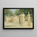 Oisiveté de l'après-midi - Francis Coates Jones — gerahmtes Bild an der Wand