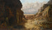 Agar und Ismaël in einer fernen felsigen Landschaft - Francis Gold — Ansicht des Kunstwerks