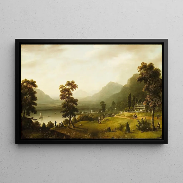 Francis Guy - Carters Tavern at the Head of Lake George.webp