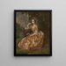 Mme Mary Chauncey - Francis Hayman — gerahmtes Bild an der Wand