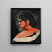 Junge Frau - Francis Picabia — gerahmtes Bild an der Wand