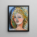Aux blondes - Francis Picabia — gerahmtes Bild an der Wand